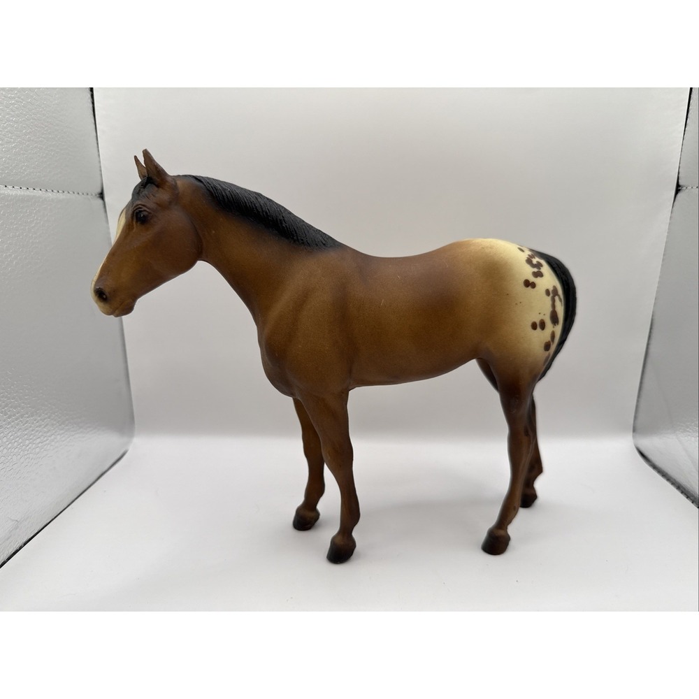 Vintage Breyer Quarter Horse Yearling Sandy Bay Blanket Appaloosa #103
